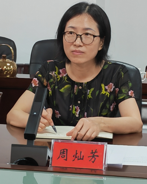 省農(nóng)科院經(jīng)信研究所所長周燦芳。